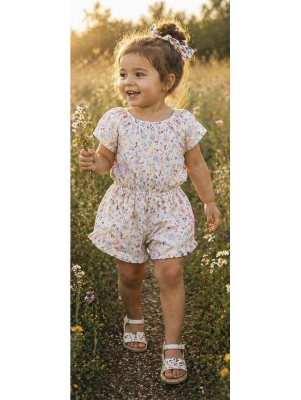 Member's Mark Girls Floral Playwear Set‎ 4T